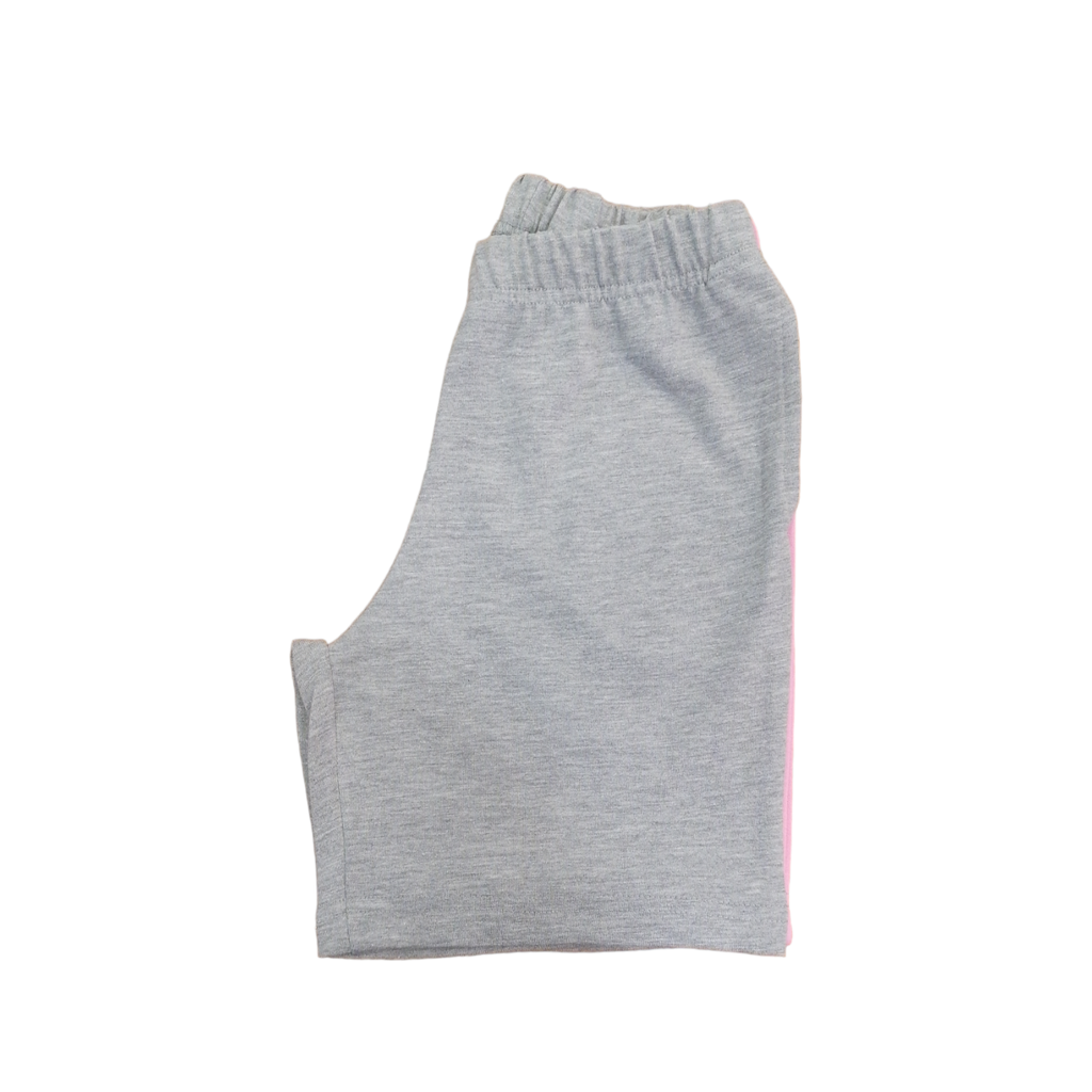 Girls' Shorts with Pink Details 